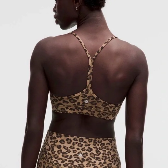 NWT Lululemon Flow Y Bra True Leopard Various Sizes - Picture 2 of 5